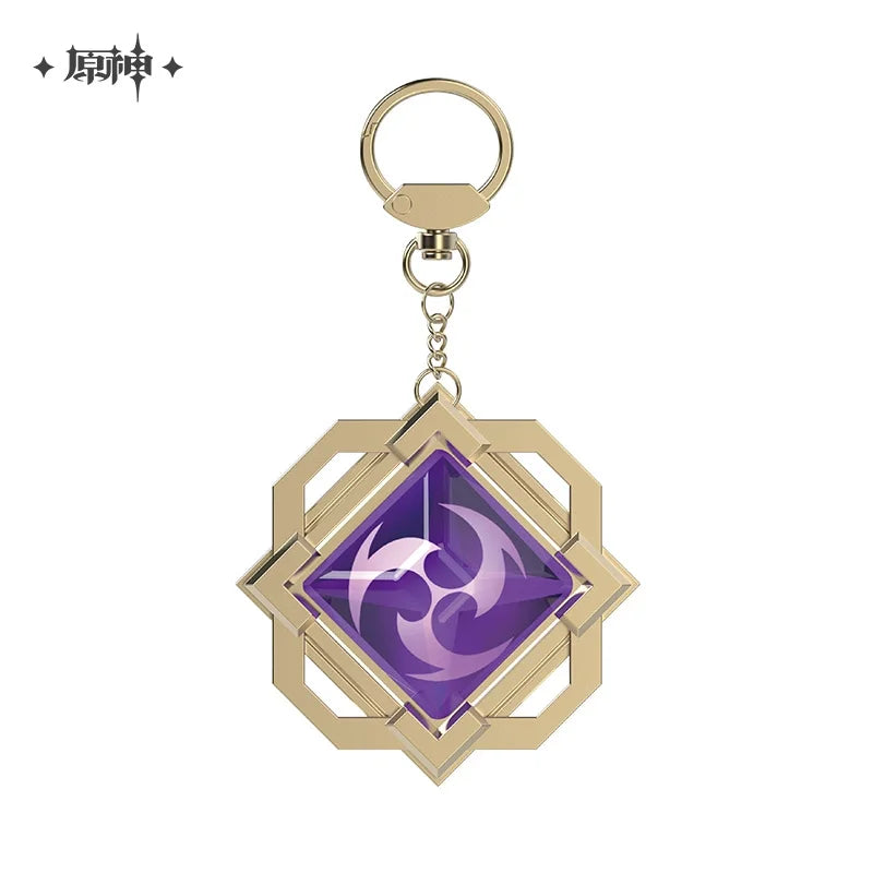 Sunsyea Genshin Impact Official Merch miHoYo Original Authentic Eyes of God Keychain Mondstadt Liyue Inazuma