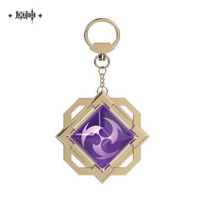 Sunsyea Genshin Impact Official Merch miHoYo Original Authentic Eyes of God Keychain Mondstadt Liyue Inazuma