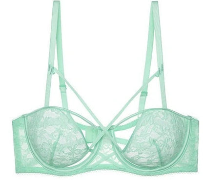New Arrival French Style Lace Bra Set Female Push Up Underwire Thin Cup Anti Sagging Comfort Lingerie Suit For Everyday Wear Set