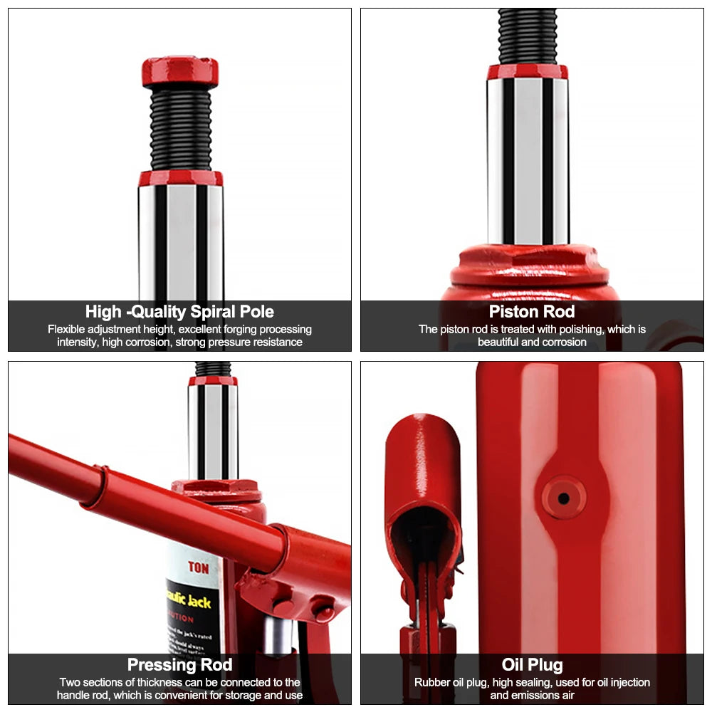 5/10/20Ton Hydraulic Bottle Jack Heavy Duty Car Lifter Lifting Repair Tool Truck AU