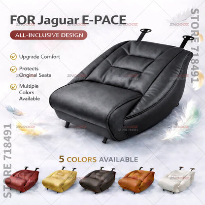 For Jaguar E-PACE Seat Leg Support Extension Cushion Thigh Support Pillow Memory Foam Leather Leg Extender Interior Accessories