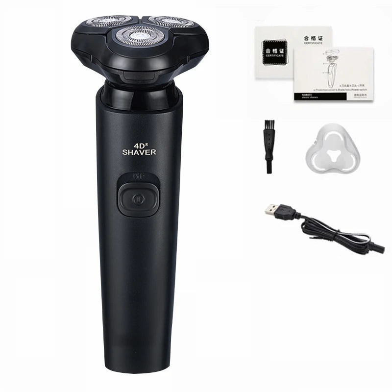 ZOZEN Men Electric Shaver Rechargeable Electric Razor Men Women Body Hair Cutting Shaving Machine Beard Trimmer Wet-Dry Use