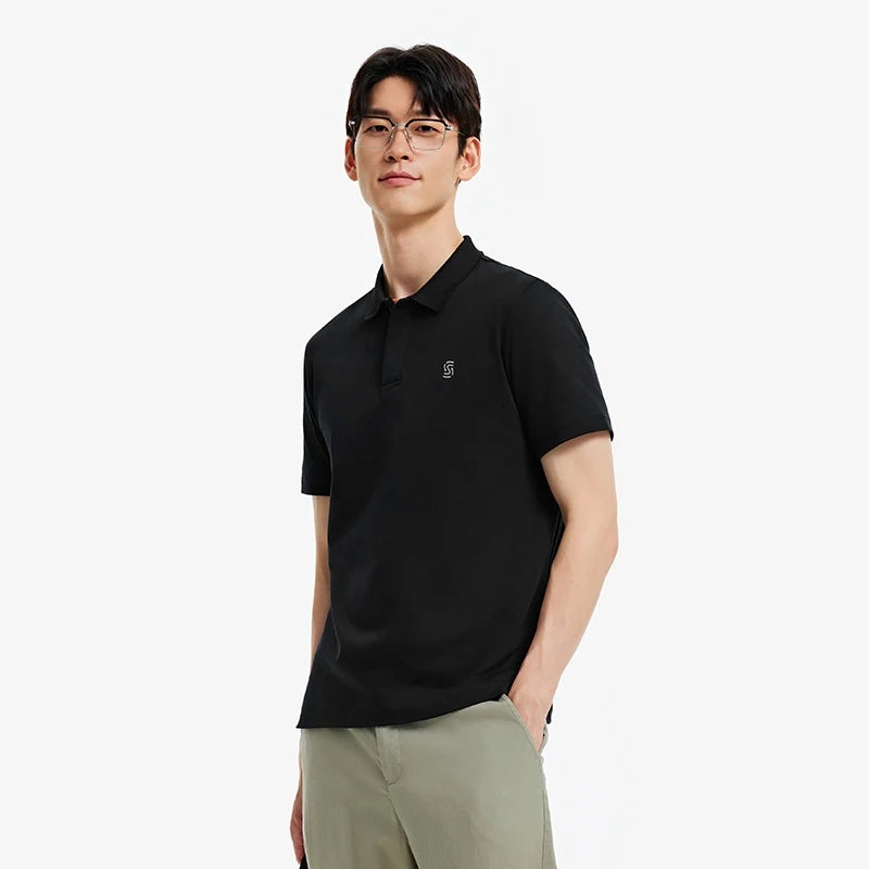 Semir Men Polo Shirt Basic Business Urban Casual Soft Knit Versatile Short Sleeve Top 2026 Comfortable Daily Fashion Wear