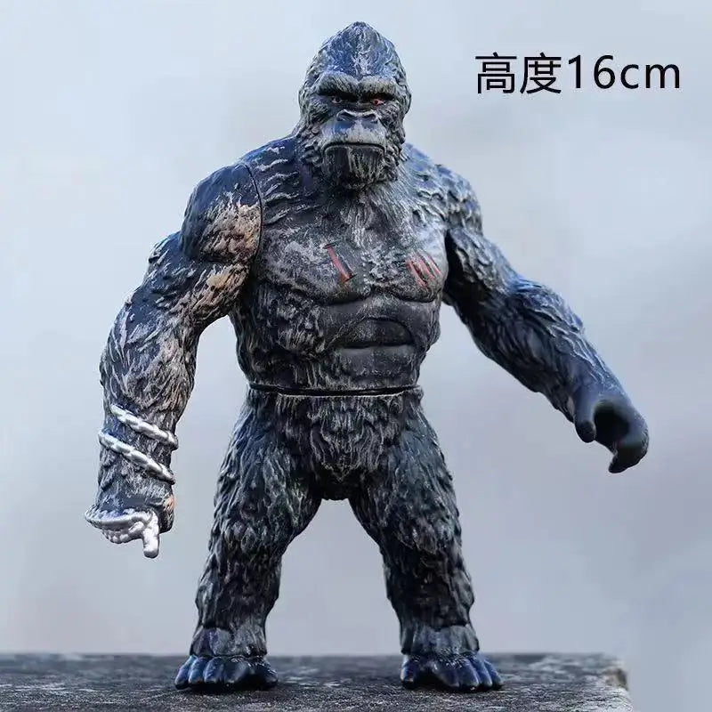 24cm Godzilla King of Monsters Runaway Mechanical Red lotus Planet Godzilla Action Figure Collection Model Toy Kid Birthday Gift