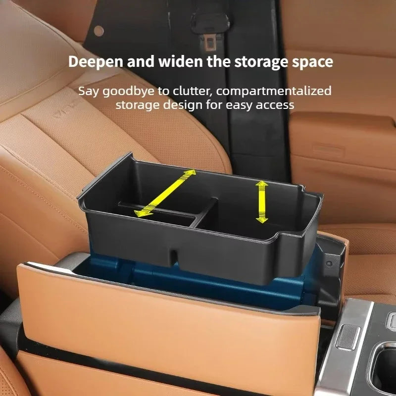 For Chery iCAR V27 2026 Silicone Central Control Lower Storage Box Interior Storage Privacy Box Modification Accessories