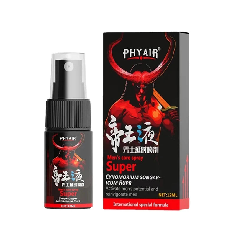 Male Sex Spray Man Long Lasting 60 Minutes without ejaculation Spray For Men Premature Ejaculation Fast Erecting Adult Product