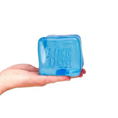 8.5cm NeeDoh Nice Berg Sensory Stress Reliever Fidget Tool for Anxiety & Focus Desk Sensory Cube Gifts