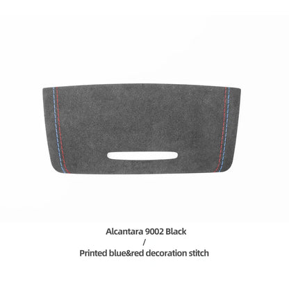For BMW E90 E92 E93 Made of Alcantara/Carbon Fiber Leather Center Console Storage Box Cover Trim Sticker Car Interior Accessory