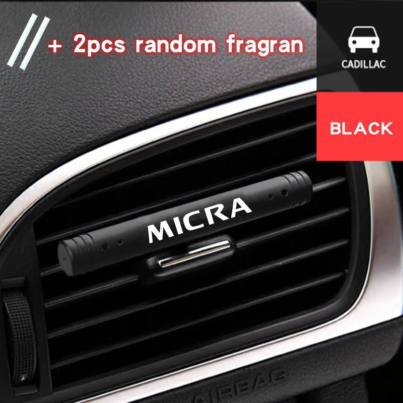 Car Air Outlet Aromatherapy Clip Car Air Freshener Car Outlet Perfume For Nissan Micra 2011- 2017 2018 2019 2020 2021