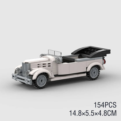 City Technique Speed Racing Car old Classic Sport Model Building Brick Super Racer Great Rally Vehicles Block Christmas gift Toy