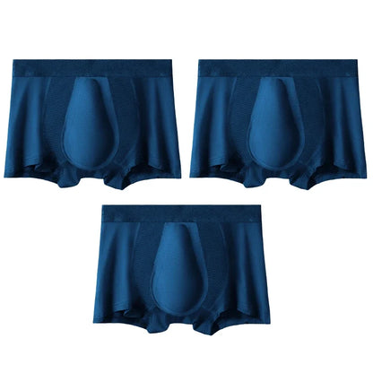 3pc Fitness essential boxers, high-stretch and breathable fabric, full support for sweating, and stretching movements