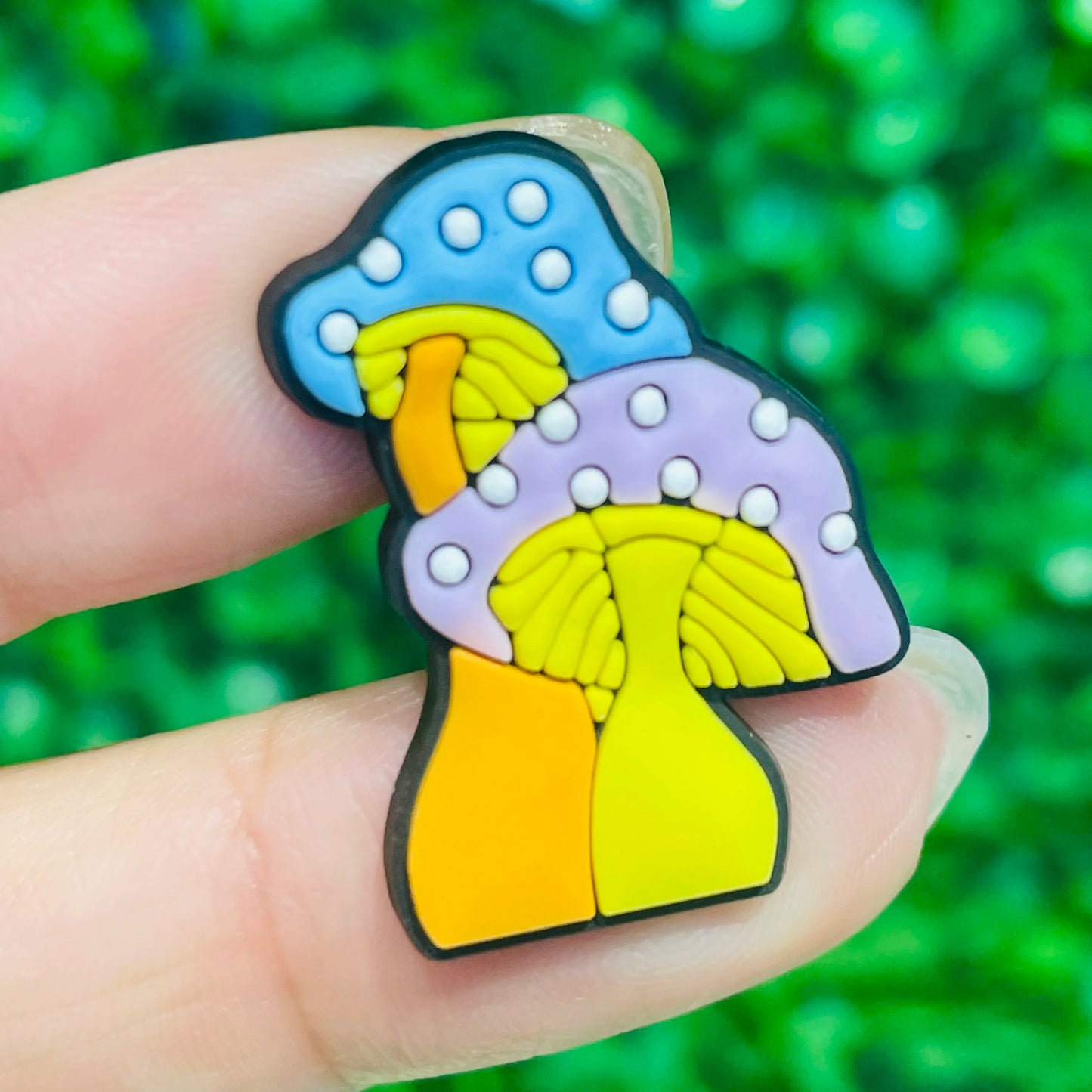 New 1-100pcs Cartoon Fruit Avocado Mom Love Guitar PVC Shoe Charms Accessories Hole Slippers Decorations Kids Birthday Present