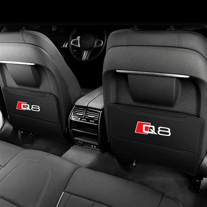 For Audi Q3 Q7 Q8 TT Car Seat Back Anti-Kick Protector Pad Rear Seat Anti-Dirty & Anti-Scratch Mat