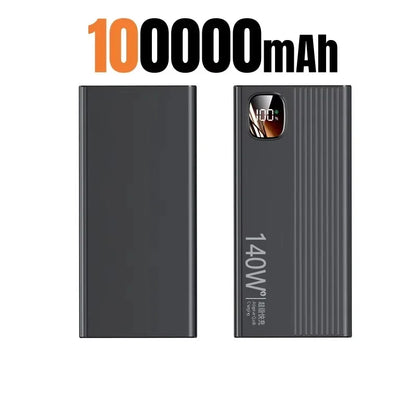 Lenovo 500000mAh 140W Jump Starter Super Fast Charging Portable  Jump Starter External Battery Charger For Xiaomi iPhone
