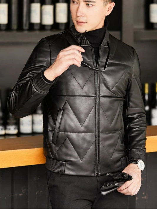 Men's Down Jacket Short Men's Cold Jacket Thick Warm Coats for Men Winter Winter Parkas for Men Stand-up Collar Men Parka