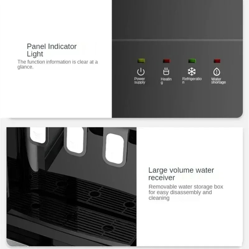 Electric water dispenser vertical living room heating and cooling machine household water dispenser bottom bucket