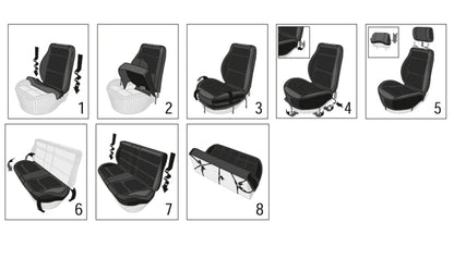 Universal 4mm Sponge Flannel Leather Winter Car Seat Covers Fit for most Car Suv Truck Van Car Accessories Interior
