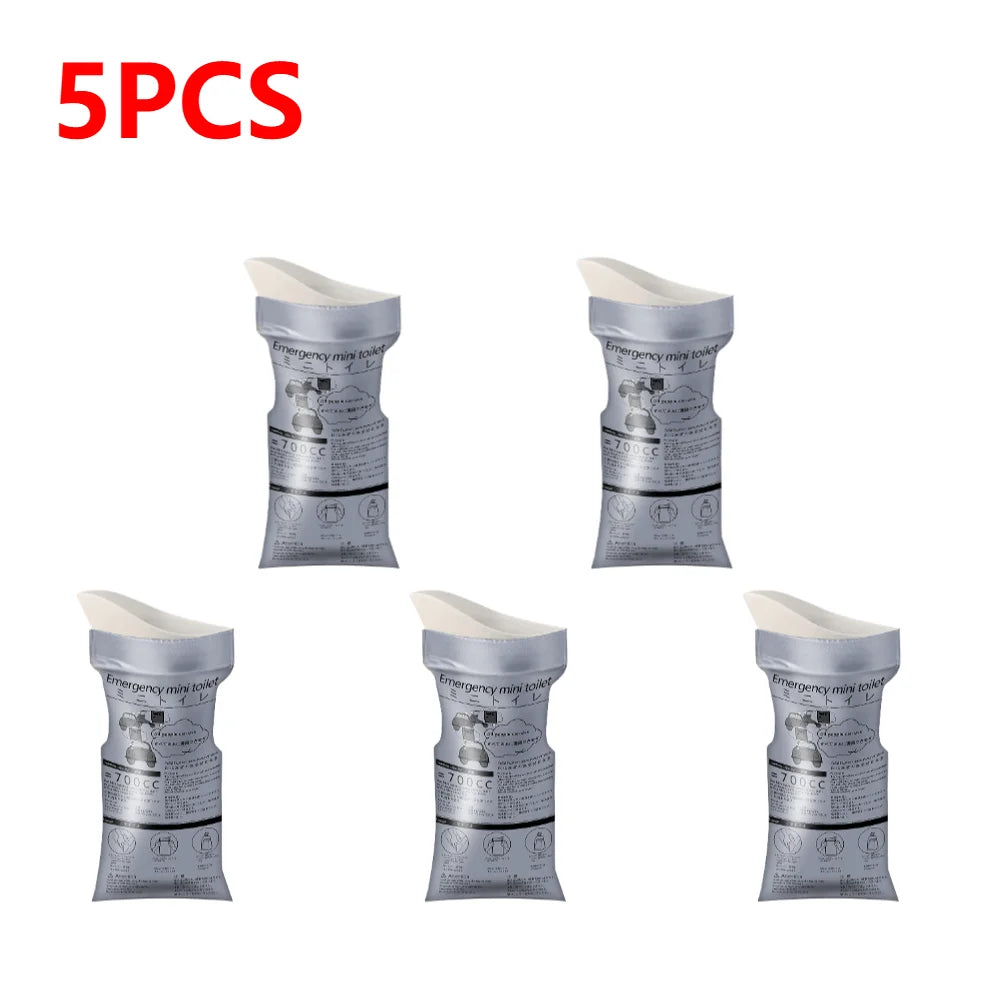 1-20PCS Outdoor Emergency Urinate Bags Disposable Piss Bag Travel Mini Mobile Toilet Portable Urine Bag Baby Vomiting Bag