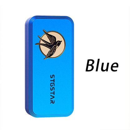 EDC Fidget Slider Spinner Toy, Stress Relief Anti-Anxiety Desk Toy for Kids Adults, ADHD Sensory Focus Tool, Cool Office Gadget