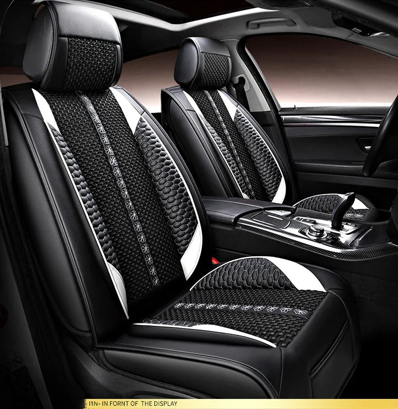 Full set car seat covers + Steering wheel cover for Haval M6 2025-2023 Top quality breathable seat cushion seat case for M6 2024