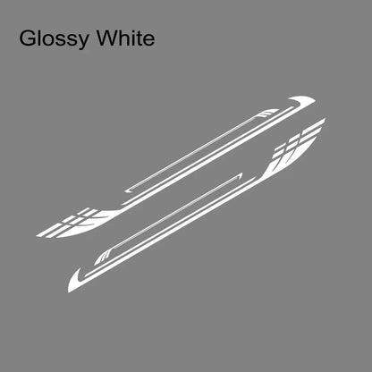 Car Body Side Stickers for Camper RV Van Motorhome Caravan Racing Sport Stripes Vinyl Decal Decoration Auto Tuning Accessories