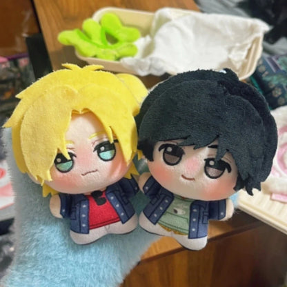 Bananafish  Ash Eiji 12cm Cotton Doll Plush Toy Backpack Decoration Holiday Gift Cute Toy Pre-Sale