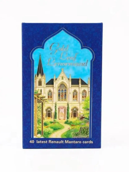 12*7cm for Divination & Fortune Telling - Luxury Durable Deck Rana George Lenormand Oracle Cards 40 Pcs Waterproof PET Cards