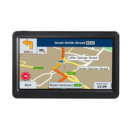 GPS Navigator for Car, 7 inch Touch Screen 16GB GPS Navigation System with Lifetime Map Updates, Voice Turn-by-Turn Guidance, Speed and Red Light Warning, Custom Truck Routing, for Car Truck RV