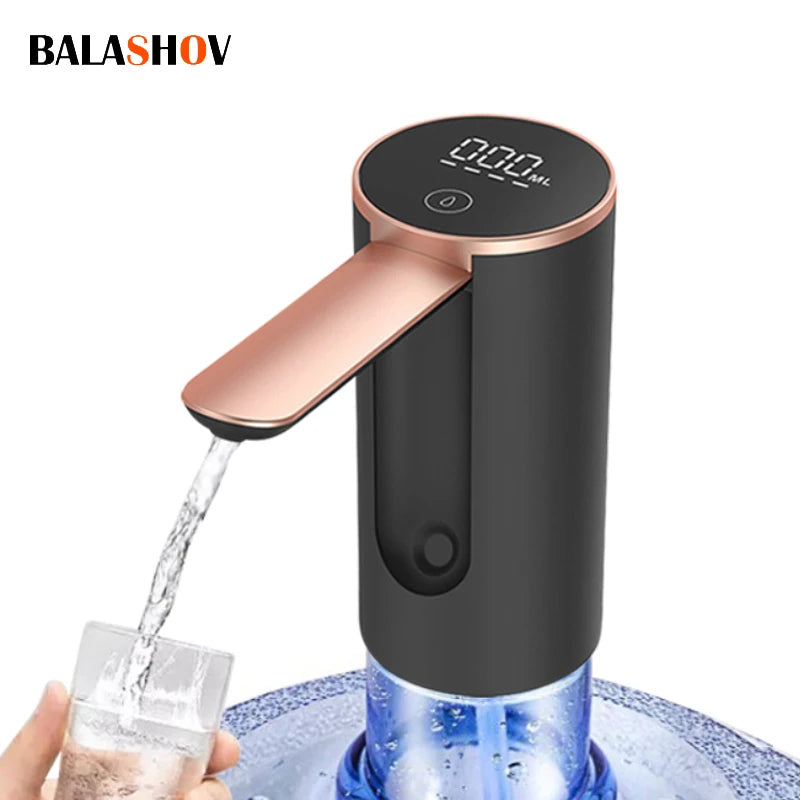Automatic Water Bottle Pump Water Dispenser USB Smart Water Pump Barreled Water Suction Device Mineral Water Dispenser Pump