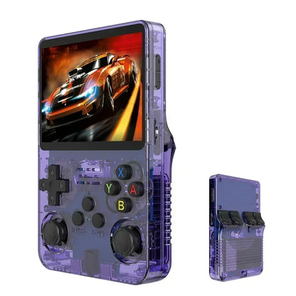 Retro Handheld Game Console R36S 3 5 Inch IPS Screen 64GB 128GB 256GB Portable Gaming Device with Built in Games