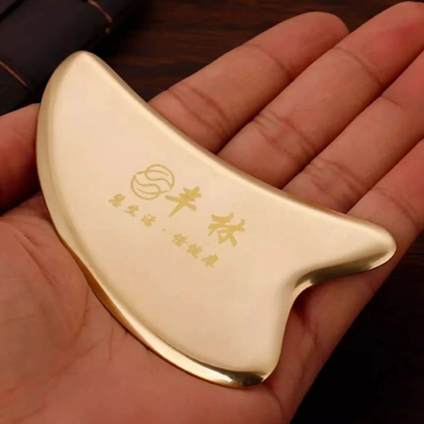 Free custom logo Guasha Massage Face Massag Gua Sha Imitation copper Board Acupoint Eye Care SPA Massager Tool massage tools