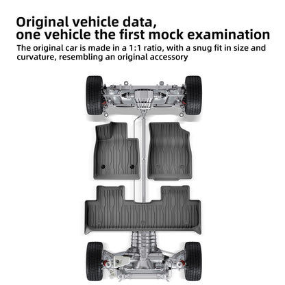 Left Drive for BYD Song Plus EV/DMI Seal U EV (not fit Seal U DMi ) 2021-2026 Car Floor Mats Trunk Pad Backrest Liner Accessory
