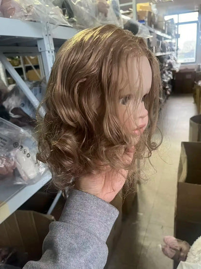 65cm Reborn Pippa Doll Kit Toddler Baby Already Painted DIY Doll Parts Handmade High Quality Unassembled Kits with Cloth Body