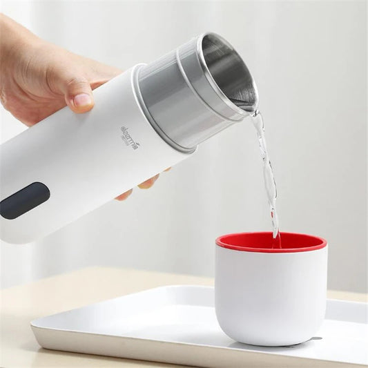 Youpin Deerma Portable Electric Kettle Thermal Cup 350ML Water Bottle Temperature Control Smart  Kettle OLED display DEM-DR035S