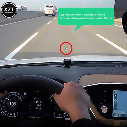Car Lane Departure Warning Auxiliary System LED Projector Anti-collision Car Anti Pressure Line Safe Driving for Car SUV Truck