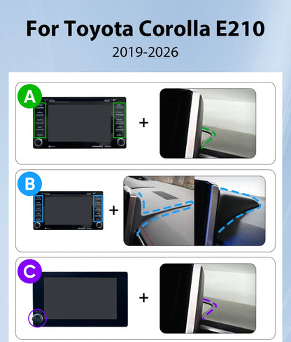 Ainavi 13.1 Inch For Toyota Corolla E210 2019 2020 2022 2023 2025 Car Radio Wireless Carplay Android Auto Car Multimedia Player