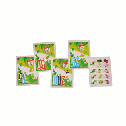 French Version of Board Game, Eco-Themed Card Game, Interactive Tabletop Game, Party Gift, Suitable for Christmas, Halloween