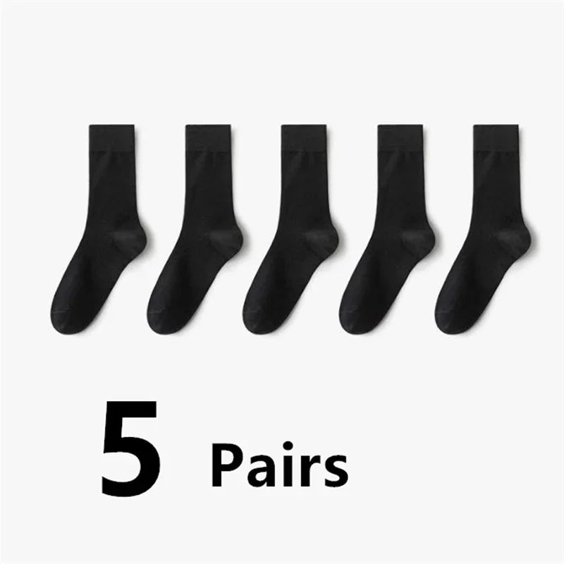 5/10 Pair male Non Binding Diabetes Socks Comfortable Breathable Socks Suitable For Elderly Man For Fat Feet Men Plus Size 39-48