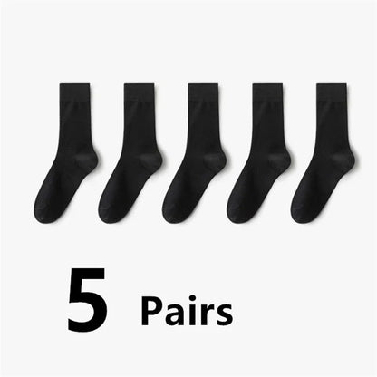 5/10 Pair male Non Binding Diabetes Socks Comfortable Breathable Socks Suitable For Elderly Man For Fat Feet Men Plus Size 39-48