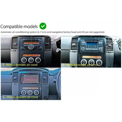 7" 6+128GB For Nissan Navara D40  2005-2015  Car Stereo Radio Apple CarPlay Android 15 Head Unit FM GPS Reversing Image