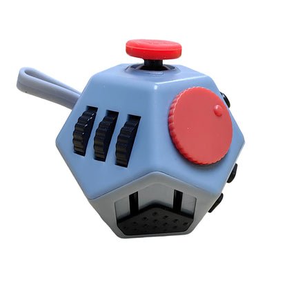 Anti-Stress Fidget Toy - Plastic Gaming Cube for Anxiety Relief Focus & Relaxation Gift Present for Attention-seeking