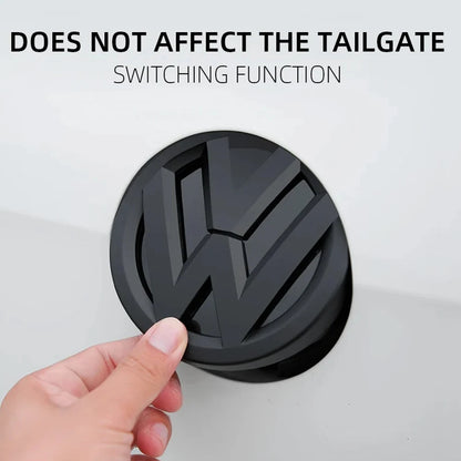 2pcs ABS Car Front Grill Emblem Rear Trunk Badge Logo for Volkswagen VW Golf 6 7 7.5 8 MK6 MK7 MK8 Sticker Emblem