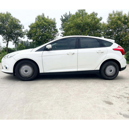 4pcs hub caps suitable for cars with 16-inch iron wheels, made of PP plastic, can be used to decorate the appearance of car whee