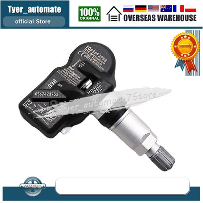 4PCS Tire Pressure Sensor Monitoring System TPMS 5Q0907275B For Audi RS3 Bentley Bentayga Porche Volkswagen Beetle Golf Eos
