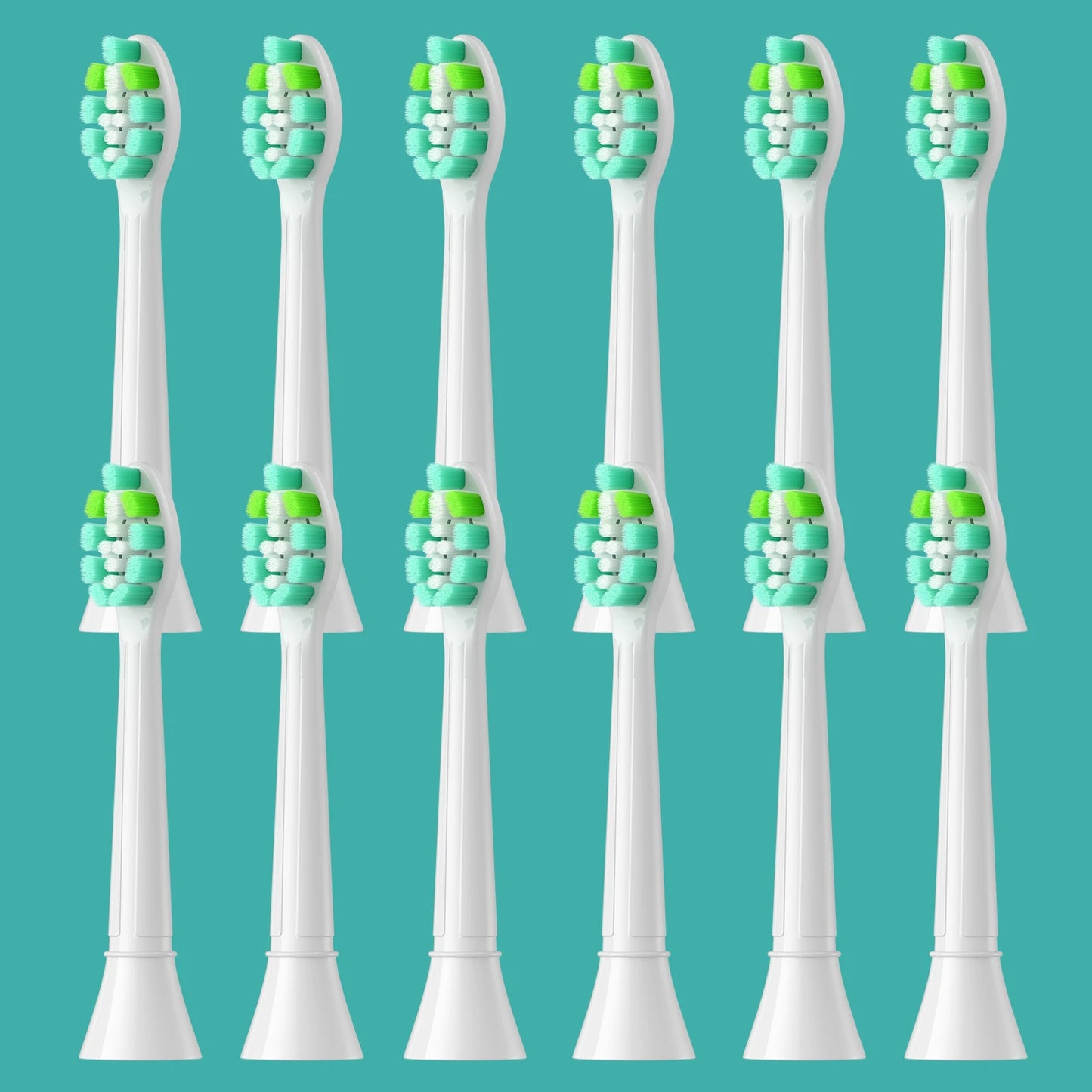 4-16pcs Replacement Toothbrush Heads for Phillips Sonicare Electric Toothbrush Click-on Handles,Soft Dupont Bristles Replacement