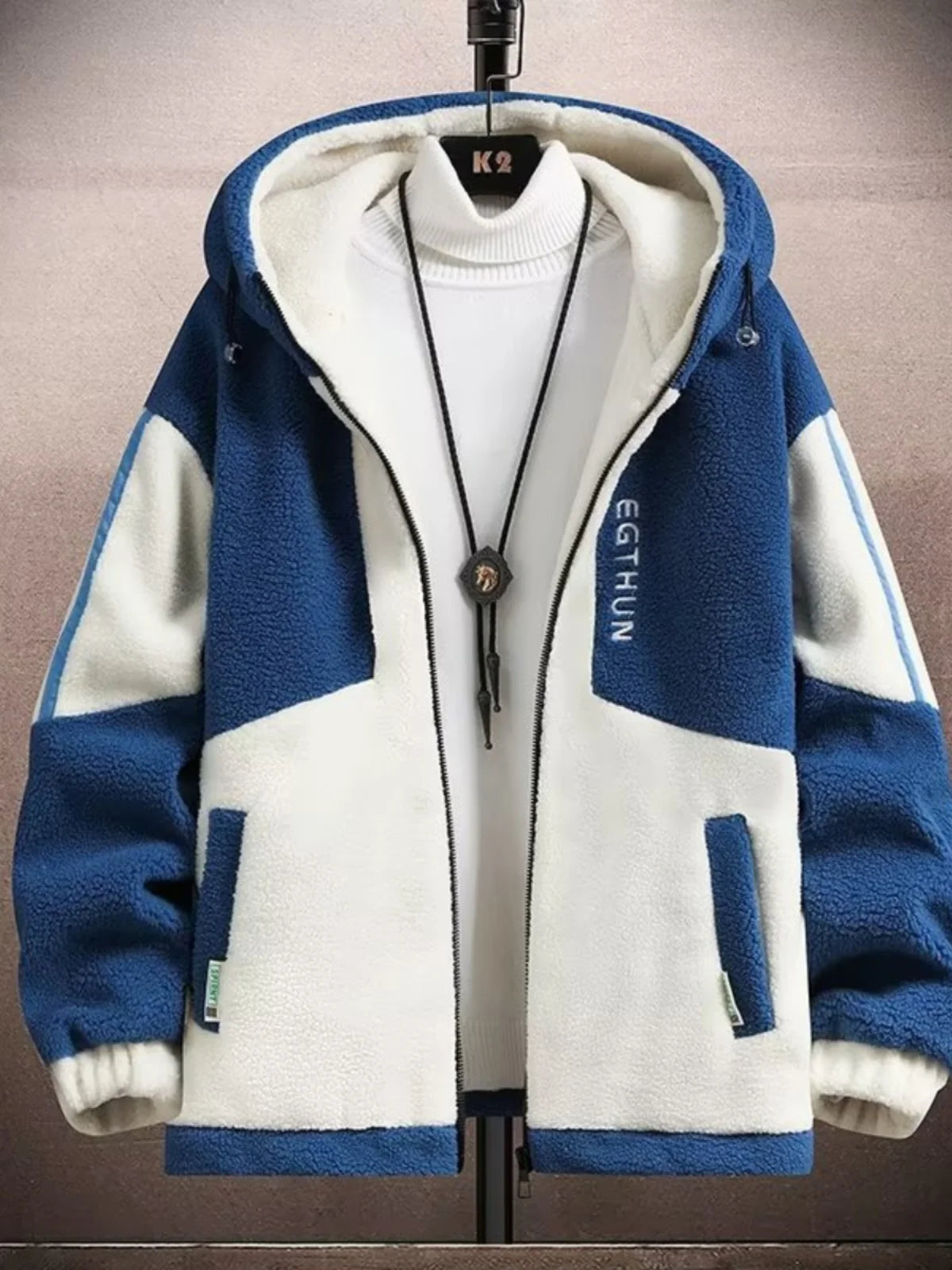 Winter New 2023 Sheepskin Fleece down Cotton Jacket Loose Fit Hooded Large Size Youth Warm Couple Style Outerwear Coat