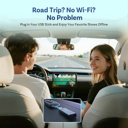 OTTOCAST Play2Video Ultra Wireless CarPlay AI BoxVideo Streaming forCar YouTube Netflix IPTV Plug&Play for Factory Wired CarPlay