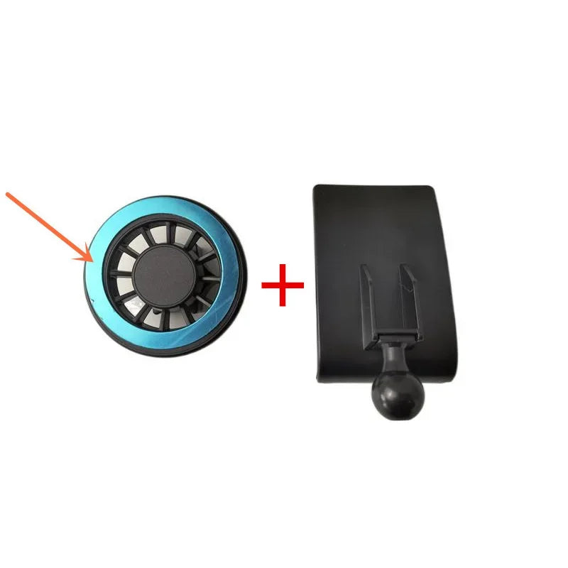 1Set ABS Material For Porsche Macan 2014-2021 Cayenne 2018-2022 Special Car Magnetic Phone Holder Fixed Bracket Stand Mobile