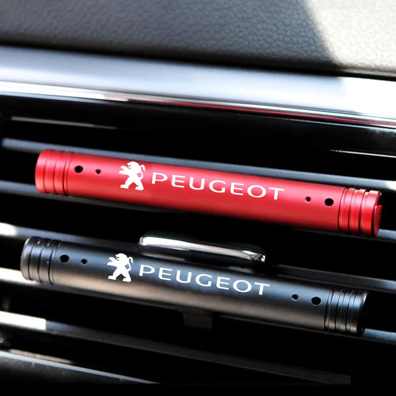 Air Outlet Aromatherapy Clip Car Outlet Perfume Solid Perfume For Peugeot 206 207 307 407 408 308 607 508 3008 5008 Accessories