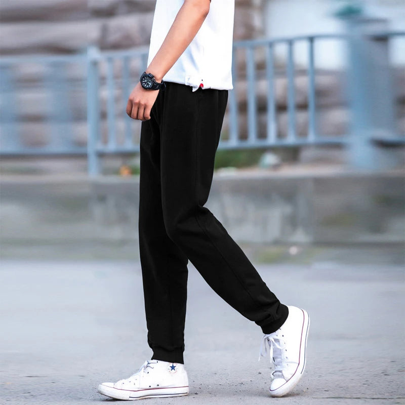 Winter Fleece Joggers Tall Guys Men Boys Warm Sweatpants Exra Long 117CM Harem Pants Unltralong Length Sports Male Trousers